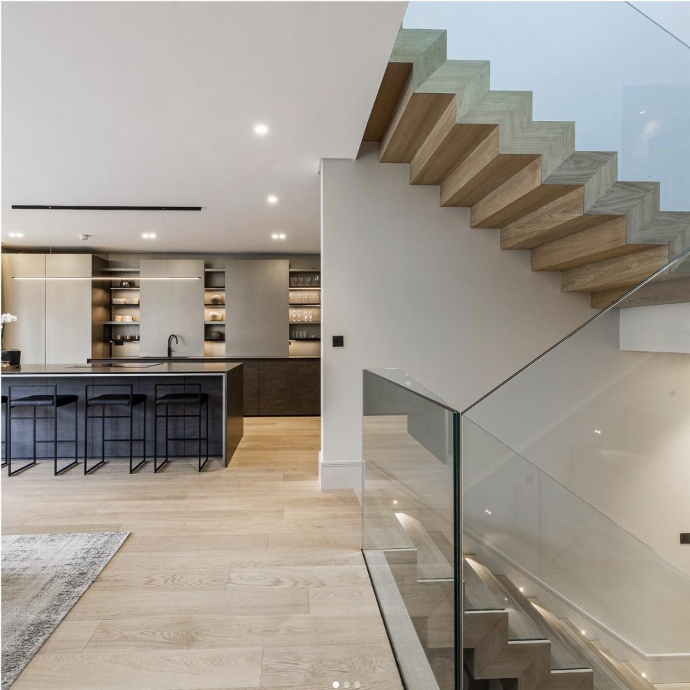 Cobham New Build | Open Plan Kitchen/Living Room | Interior Designers